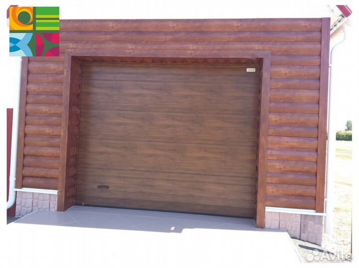 Секционные ворота для гаража alutech