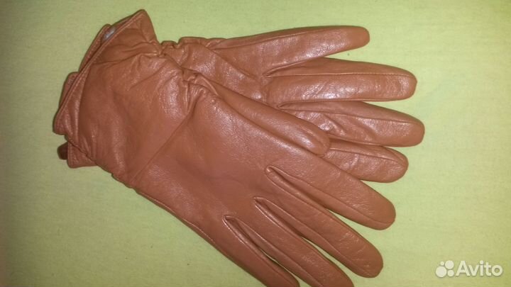 Перчатки женские нат.кожа
