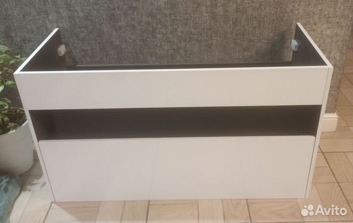 Тумба с раковиной для ванной подвесная 120см