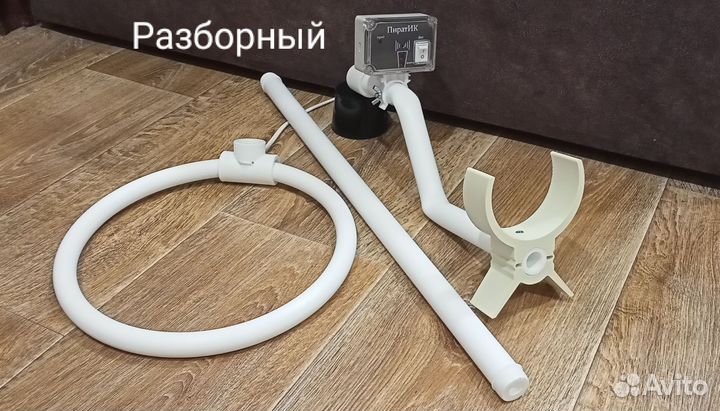 Металлоискатель пират ик(USB зарядка, аккумулятор)