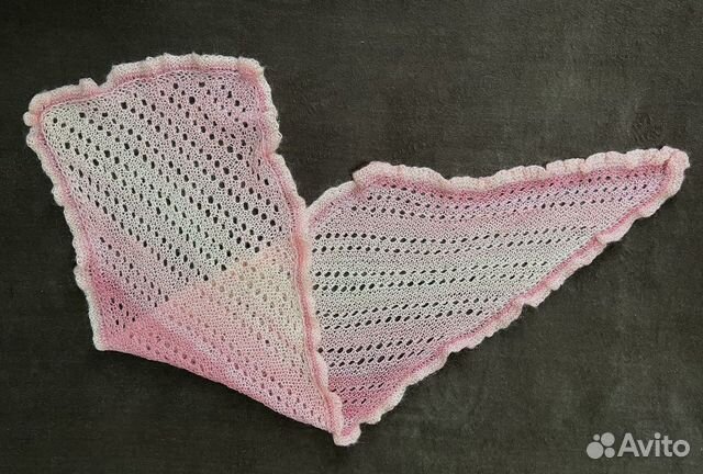 Шарф вязанный ручная работа