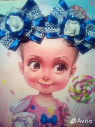 Бантики резиночки для школы