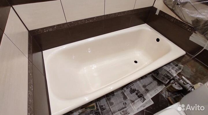 Реставрация ванн жидким акрилом