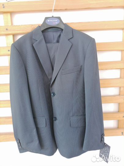 Костюм для мальчика, чёрный, рост 140