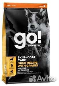 Корм для собак GO утка