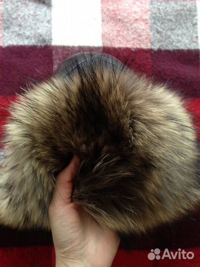 Шапка женская с мехом
