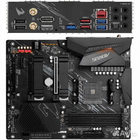 Материнская плата Gigabyte B550 aorus #327251