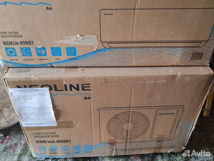 Кондиционер новый на гарантии