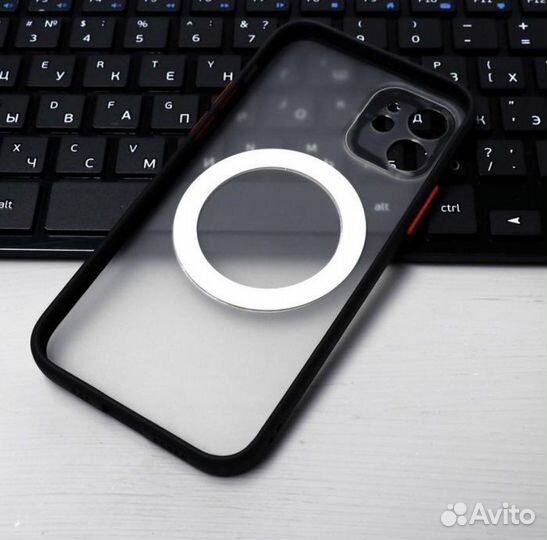 Чехол для iPhone 12, поддержка MagSafe