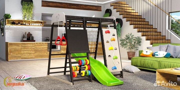 Новый детский спортивный комплекс для дома