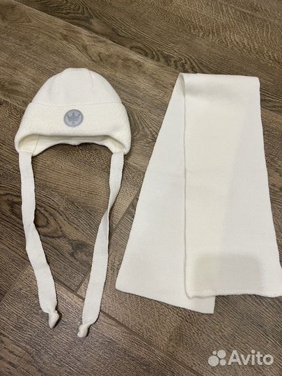 Комлект шапка с шарфом
