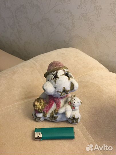 Мишка Подсвечник новогодний