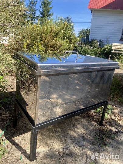 Коптильня из нержавейки 2 мм новая