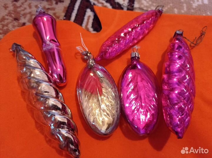 Елочные игрушки СССР