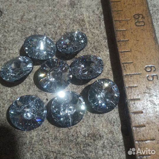 Пуговицы Сваровски, остатки. Оригинал Австрия
