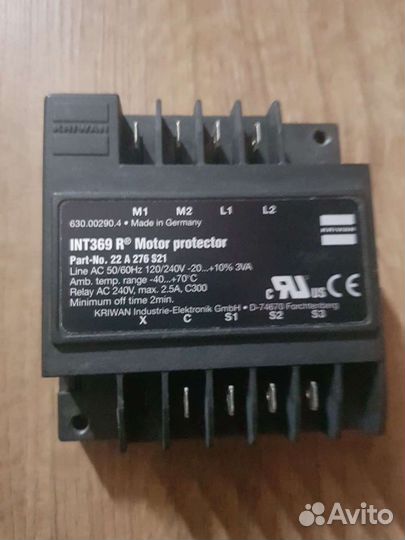 Электронный модуль защиты Kriwan INT369R