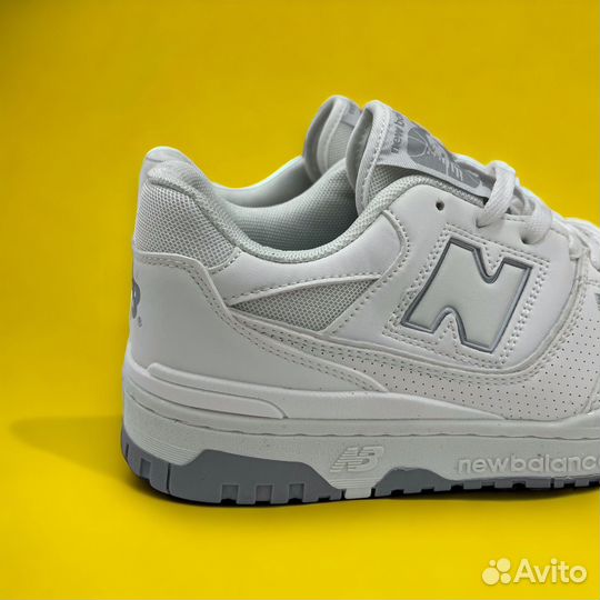 Кроссовки new balance 550 белые