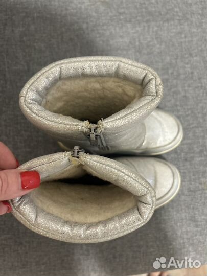 Сапожки зимние для девочки 26