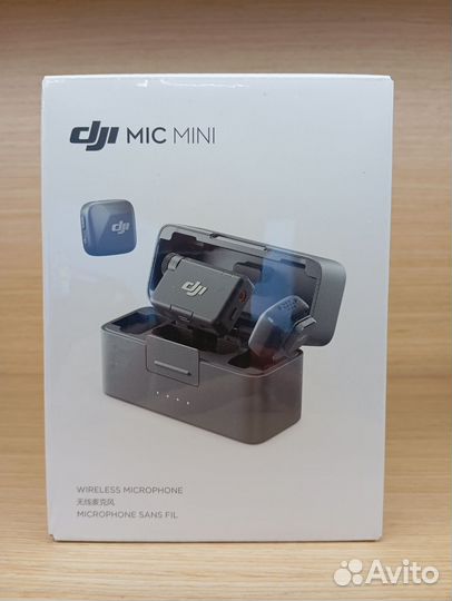 DJI Mic Mini(2TX+1RX+Charging Case) /Наличие