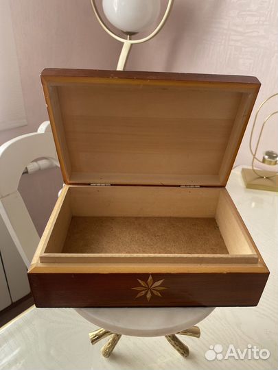 Деревянная шкатулка СССР
