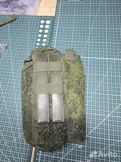 Подсумок под 2 магазина ак