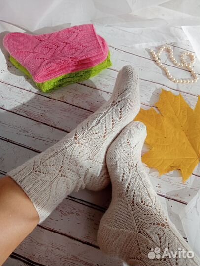 Носки вязаные ручной работы