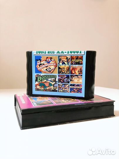 Картридж на Sega