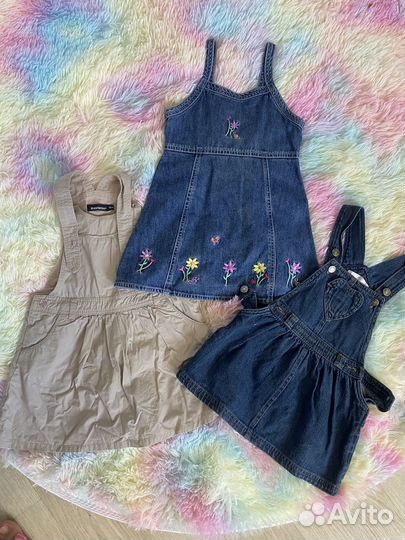 Платье на девочку 92