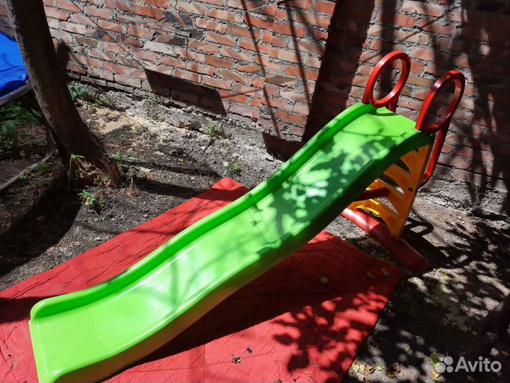 Детская горка уличная бу