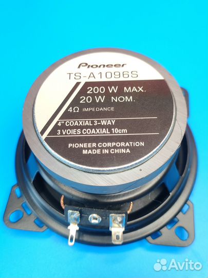Динамики Pioneer 10 см 200 W