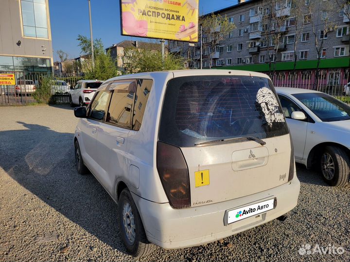 Mitsubishi Dingo 1.5 AT, 2001, 367 000 км