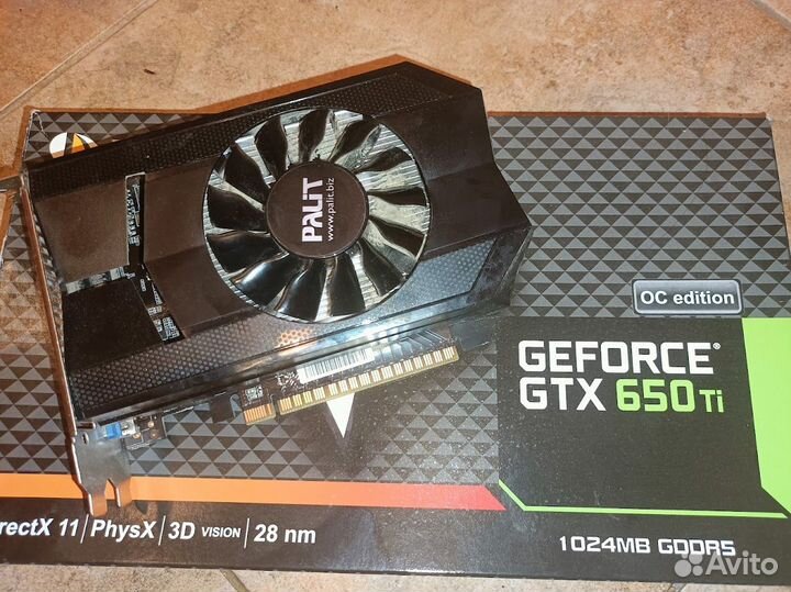 GeForce GTX 650 Ti OC