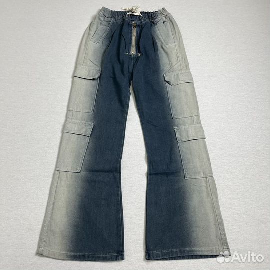 Клёш Джинсы Rick Owens Cargo Bella Pearl