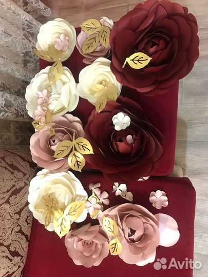 Бумажные цветы