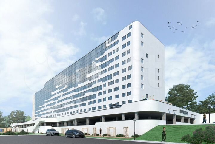 1-к. квартира, 53,2 м², 6/10 эт.