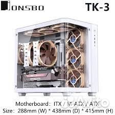 Компьютерный корпус Jonsbo TK-3 white