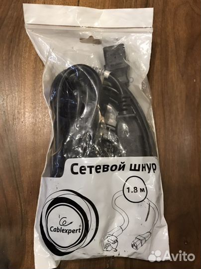 Кабель питания Cablexpert 1.8м