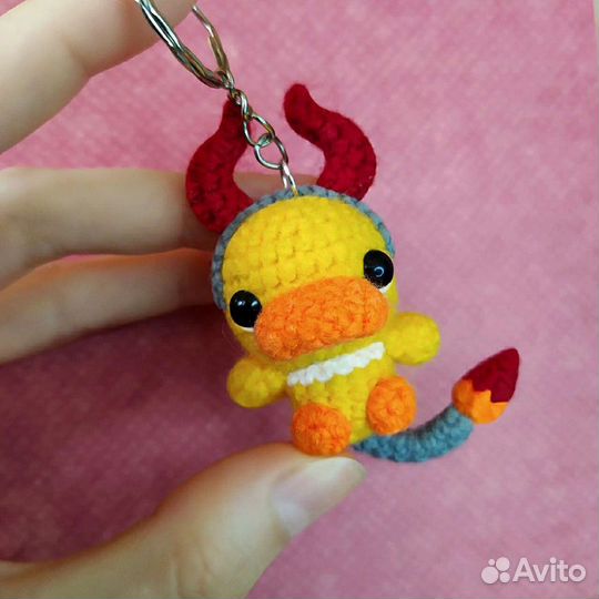 Мягкие брелки, Вязаные игрушки, амигуруми