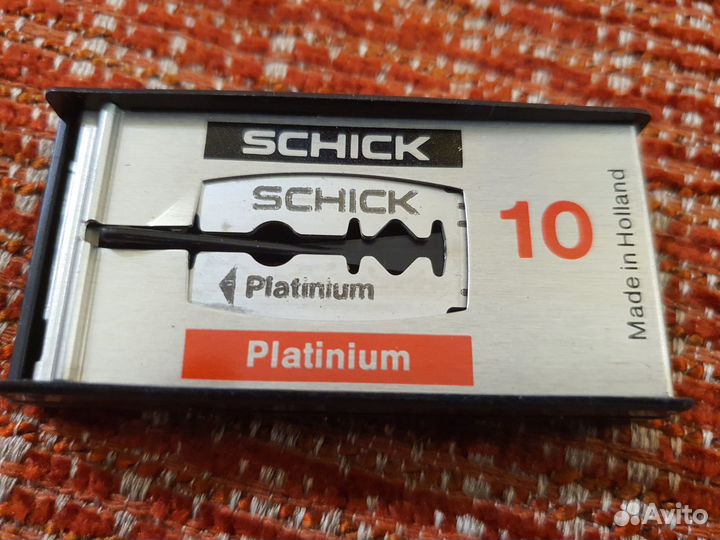 Лезвия для бритья Schick Platinum