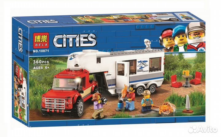 Лего Lego Bela 10871 Дом на колесах 360 дет