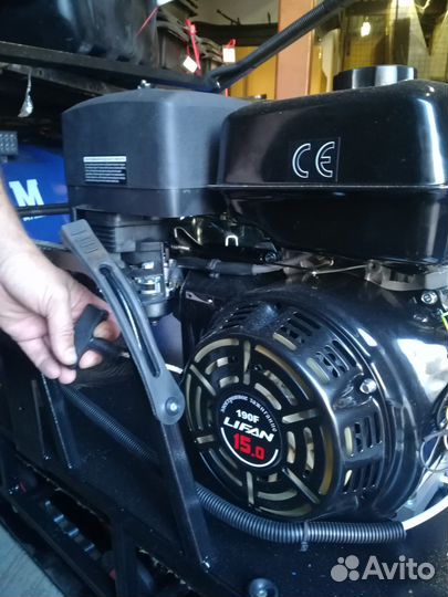 Мотобуксировщик Мужик 500 K 15 Lux