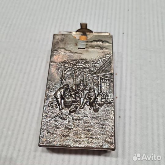 Hans Jensen Портсигар ручная работа Дания 1940г