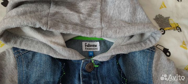 Джинсовку, р-р 98