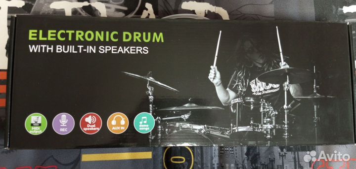 Гибкая электронная барабанная установка