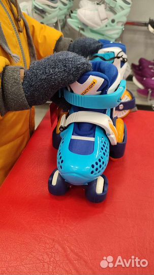 Ролики детские новые 4колесные