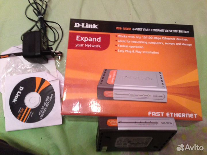 D-link DES-1005D и d-link 2500