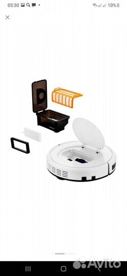 Робот пылесос Kitfort кт-5112