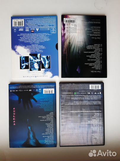 DVD, концертные видео, музыкальные видео