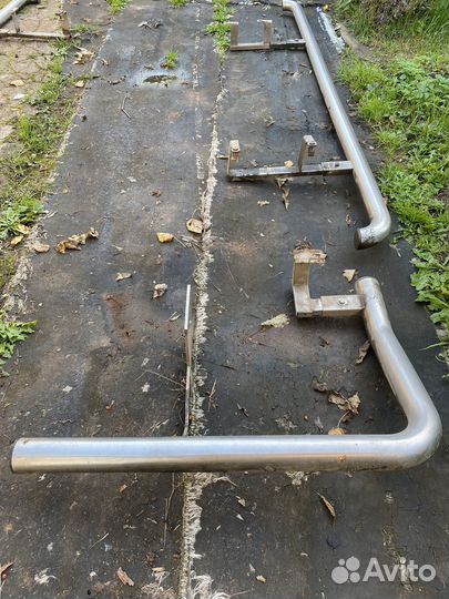 Декаротианые/защитные трубы на ford transit