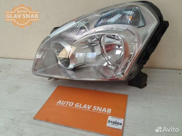 Фара левая Nissan Qashqai J10